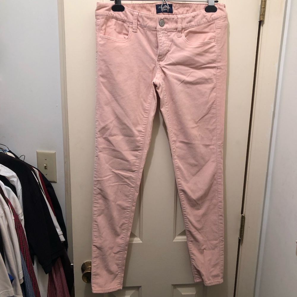 AMERICAN EAGLE SUPEr STRETCH  JEANS SZ 6 Rose